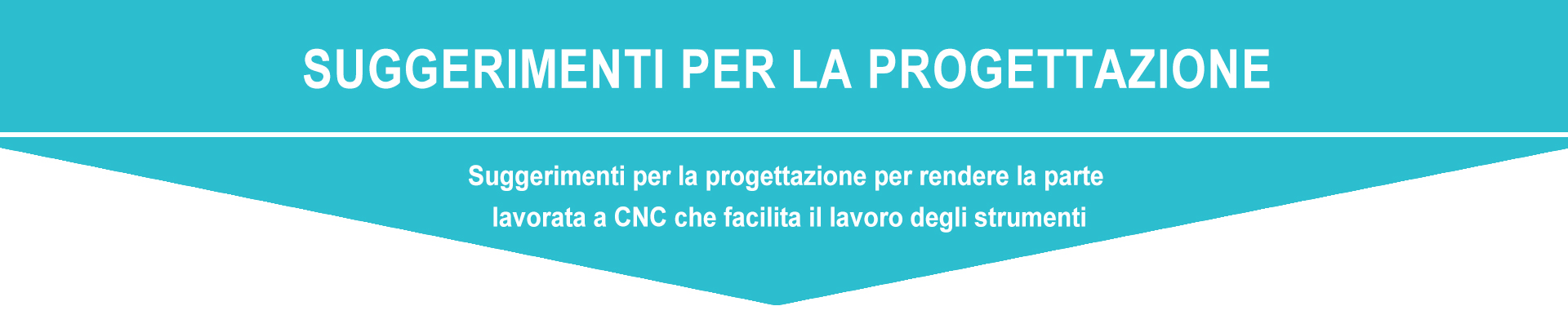 Suggerimenti per la progettazione per rendere la parte lavorata a CNC che facilita il lavoro degli s