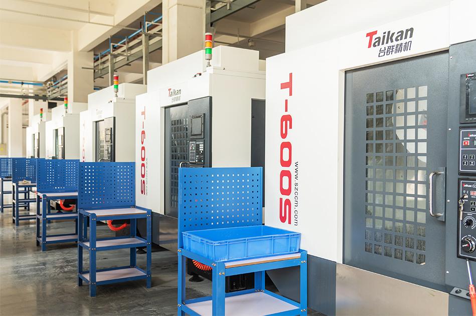 CNC-Bearbeitungsanlage Innenraum