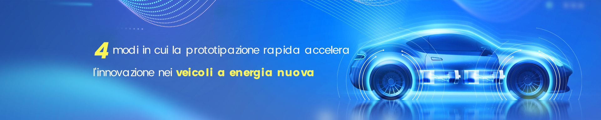 4 modi in cui la prototipazione rapida accelera l'innovazione nei veicoli a energia nuova